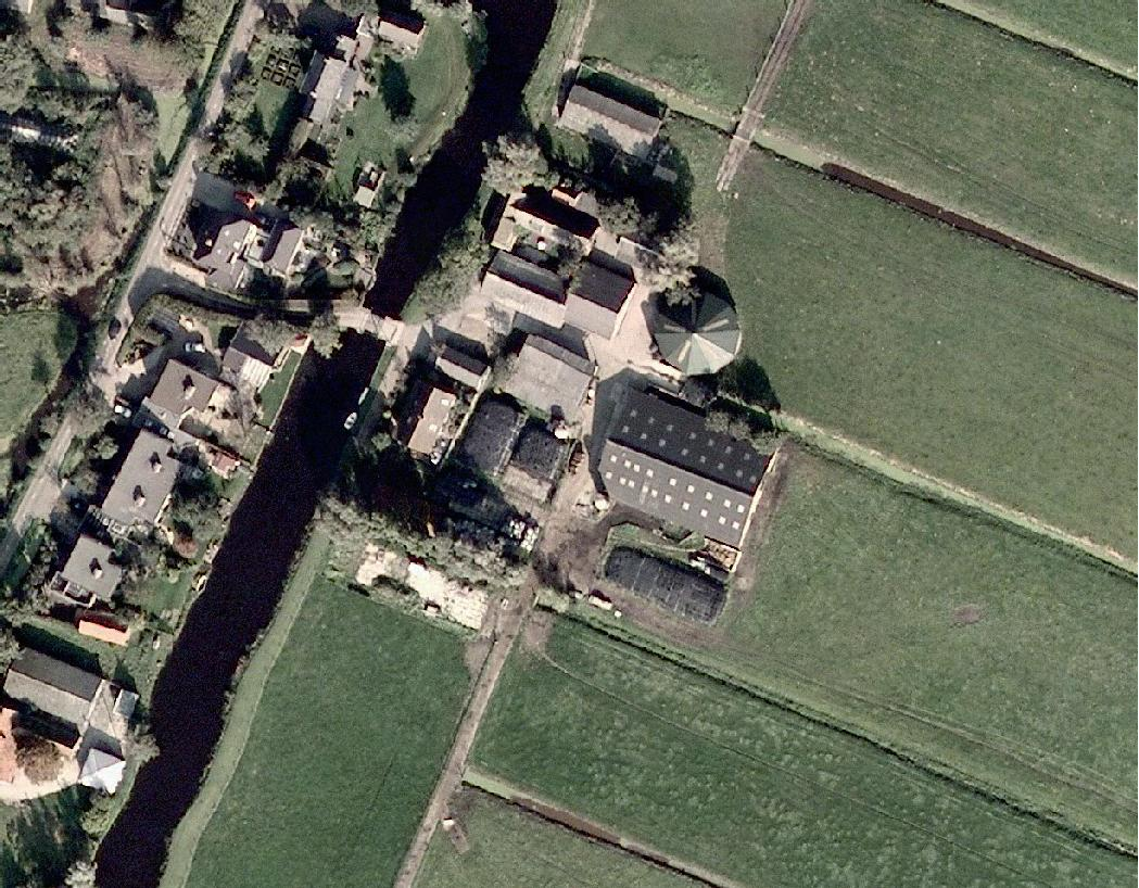 Luchtfoto bedrijf Weipoortseweg 79