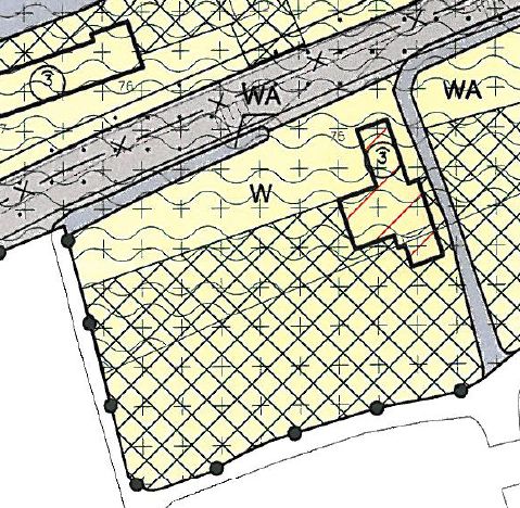 Uitsnede vigerend plan