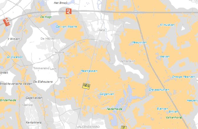 Zeer kwetsbare gebieden op grond van de Wet ammoniak en veehouderij en de zone van 250