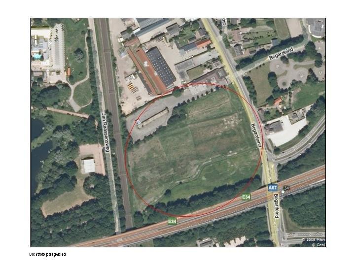 Luchtfoto plangebied